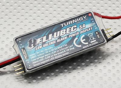 Turnigy 3-in-1 Heli 5A UBEC & Low Voltage Alarm (3~6S)