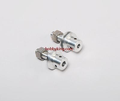 Prop adapter w/ Steel Nut 5/16x24-M6mm shaft (Grub Screw Type)