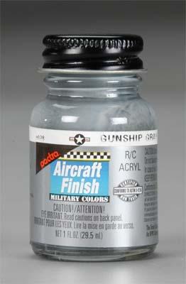 Pactra Paint R/C Plane Acryl Gnshp Gray FS36118 1 oz PACRC5930