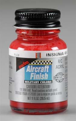 Pactra Paint R/C Plane Acryl Insig Red FS31136 1 oz PACRC5923