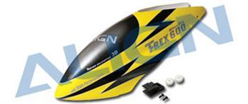Align 600n Painted Canopy/Lighning Yellow AGNHC6006
