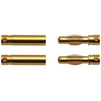 Associated Connectors 4.0mm 2 Male/2 Female ASC654