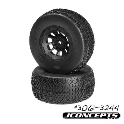 JConcepts 3D'S Slash Rear/4x4 Green 12mm Wheel (2) JCI3061-3244