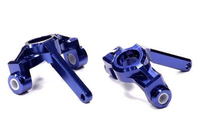 Integy Billet Machined Steering Knuckle Associated SC10 4X4 Blue INTT7795BLUE