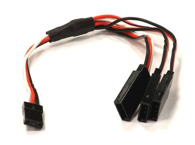 Integy 140mm Y-Type 1-to-3 Wire Harness RX Plug INTC24105
