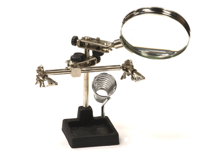 Integy Soldering Workstation Stand w/Magnifying Glass INTC23963