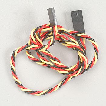 Hitec 6 Hvy Gge Twisted Wire Y Harness w/Pins HRC54703S