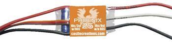 Castle Creations Phoenix-25 Brushless Motor Control CSEPHX-25