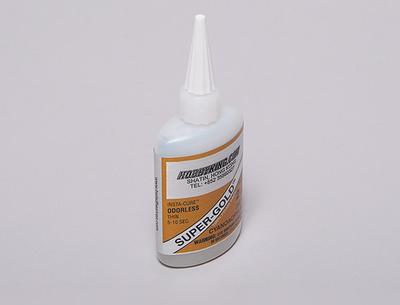 Super Gold Thin Odorless CA Glue 2. oz (Foam Safe)