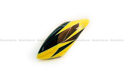 MOK T-REX 700E Yellow Green Shallow Fiberglass Canopy
