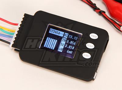 Cell-Log 8M Cell Voltage Monitor 2-8S Lipo