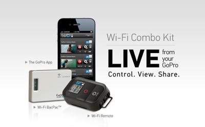 Wi-Fi BacPac + Wi-Fi Remote Combo Kit
