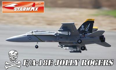 F/A-18E 64mm Jolly Roger RC Jet EDF PNP Version