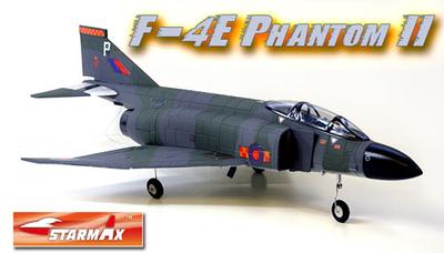F-4E Phantom II 64mm 4CH RC EDF Fighter Jet - 2.4GHz
