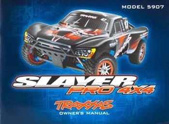 Traxxas Owners Manual Slayer Pro 4x4 TRA5999X