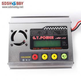 GT Power A6-10 Digital Charger and Discharger with Max. Charging 200W and 10A