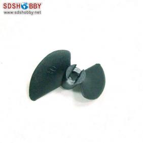 Two Blades 30 Nylon Propeller with Aperture=3.18mm, Diameter=30mm, Pitch=1.4 for RC Electric Boat and Nitro Boat