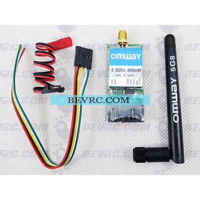 OMWAY 5.8G 400mw Tx(Compatible with all 5.8G Rxs we sell)
