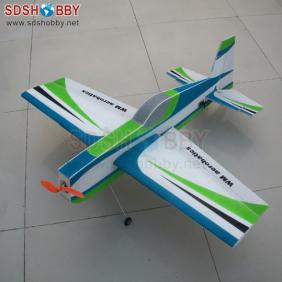 Green & Blue & White WM Edge 540 EPP Series RC Model Electric Airplane ARF