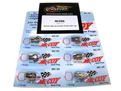 Racers Edge Mccoy #59 Glow Plug Hot RCEMC596