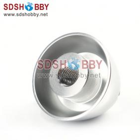 Aluminum Adaptor Spinner for RC Model Airplanes 5/16-24 D32 x H30 mm-Silver Color