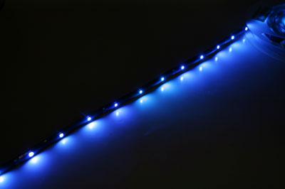 10mm Width 30-LED per Meter Water-proofing LED Lights Strip W/adhesive backing 90CM  - Blue