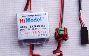 HiModel 8 Amps. 5V / 6V Switch-Mode UBEC