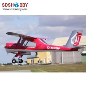 102.3in Wilga Fiberglass Version 50CC Scale Airplane/ Gasoline Airplane ARF-Purple & Red Color