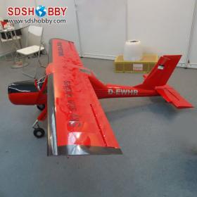 102.3in Wilga Fiberglass Version 50CC Scale Airplane/ Gasoline Airplane ARF-Red Color