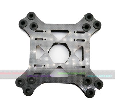 3K Glassy Carbon Shock Absorbing Plate A12 W/12 Damping Balls (suit for DSLR & Micro Single)