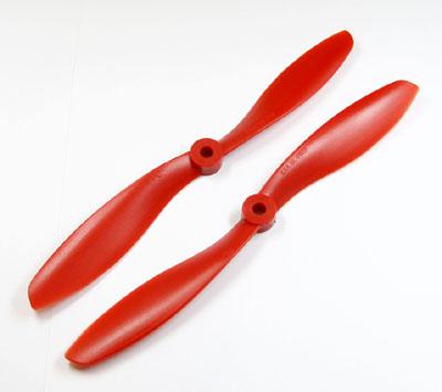 FC 10 x 45 PRO Propeller Set (one CW, one CCW) - Red