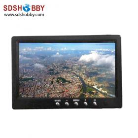 HIEE 7in AV Monitor for FPV Aerial Photography with Sun shading hood / No Blue Screen