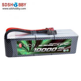 ACE Li-Po Battery 6S1P 22.2V 10000mAh 25C for DJI S800, 8-Axle Rotors and FPV