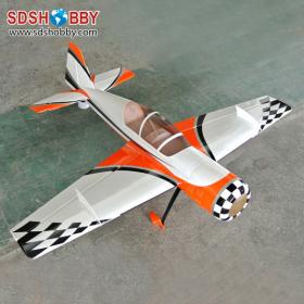 73in Yak 54 30cc RC Gasoline Airplane /Petrol Airplane ARF V5 Version- Orange/White Color