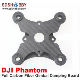 3K Full Carbon Fiber Gimbal Shock Absorbing/ Damping Board for DJI Phantom with Shock Absorbing/ Damping Balls