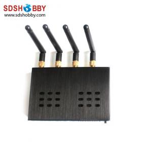 5.8G 8 Channels Receiver for FPV Aerial Photography and Image Transmission/ 4 Routes Diversity Receiver D58-4