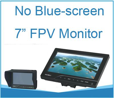 7 inch 800x480 Resolution FPV Monitor W/Light Shield