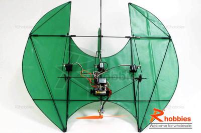 23.5" 3Ch RC Carbon Fiber Airframe Zlowest Indoor Flyer Bat