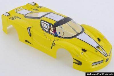 1/18 FERRARI 360 Spider Analog Painted RC Car Body (Yellow)