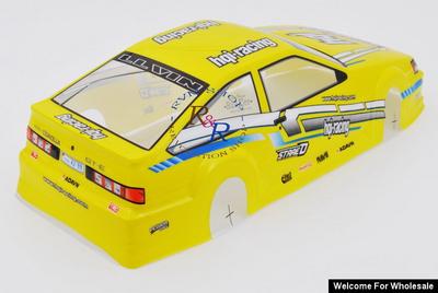 1/10 Hpr 70s Painted RC Car Body (Yellow)