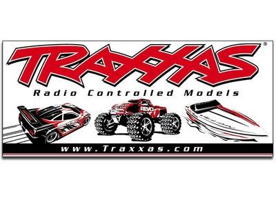 Traxxas Racing Banner Red/Black 3X7' TRA9909