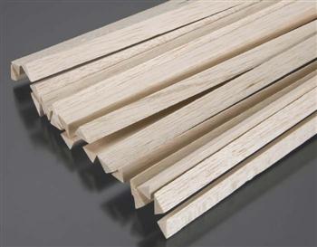 Midwest Balsa Triangle Stock 1/2X36" (20) MID6709