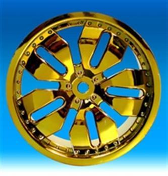 IMEX Dealer Gold chrome Rims Maxx/Savage IMX7089