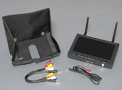 Boscam 5.8GHz Diversity Receiver 7.0 Inch TFT LCD Monitor for FPV 800x480 LED Backlight