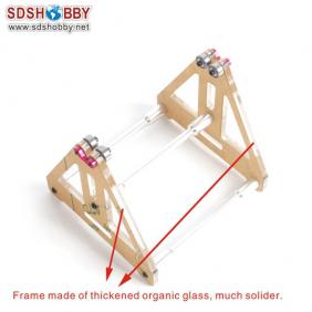 Organic Glass Multi-functional Propeller/ Blade Balancer with Gradienter