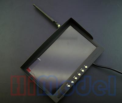 5.8GHz Built-in  Receiver 7 inch 800x480 Monitor W/Light Shield