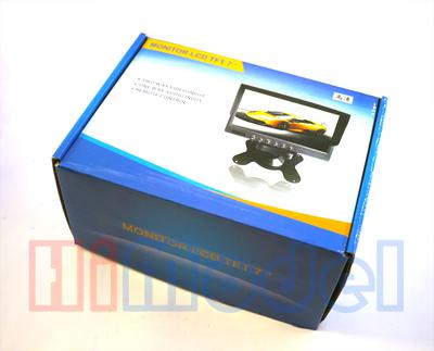 5.8GHz Built-in  Receiver 7 inch 800x480 Monitor W/Light Shield