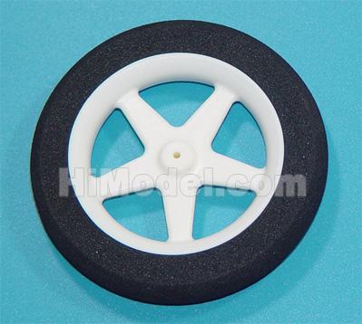 D60×Φ1.8×H10mm Sponge Wheel (Star shape spoke) HY006-02902