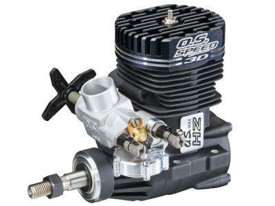 O.S. Engines 91 HZ-R 3D Speed Helicopter Engine (Black)