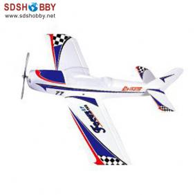 Focus 400 EPO/ Foam Electric Airplane RTF-Blue Color with 2.4G Radio, Right Hand Throttle